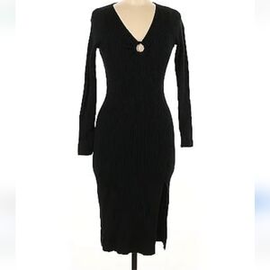 Abercrombie & Fitch Black Sweater Dress